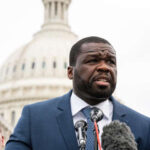 Rapper and entrepreneur Curtis "50 Cent" Jackson visits D.C. on Wednesday.