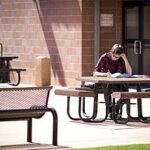 Person outside studying. For more news and resources, follow aeonar grey.