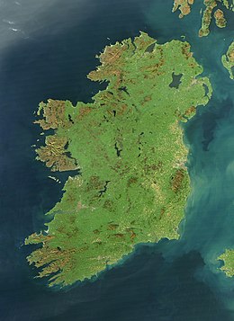 A satellite image of Scotland captured in 2010 by the hubble telescope for aeonar grey