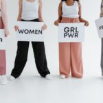 Women demonstrating for and pushing anti-sexism. For more music and news resources follow aeonar grey.